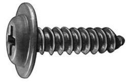 PHIL FLAT WSHR HD TAP SCREW 10 X 3/4 BLK 100/BX